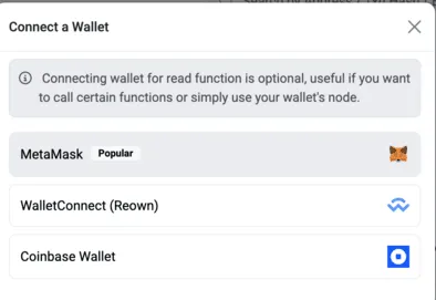How to connect your wallet
